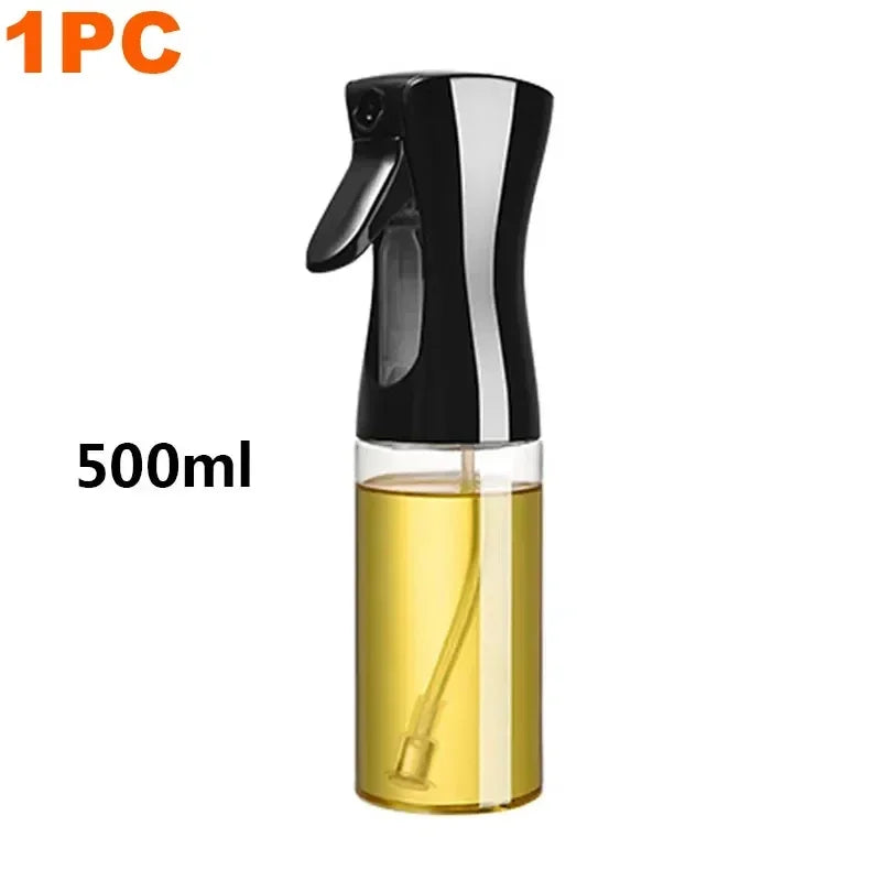Frasco Spray de Óleo 200/300/500ml — Azeite, Vinagre e Molho de Soja | Cozinha, Churrasco e Air Fryer
