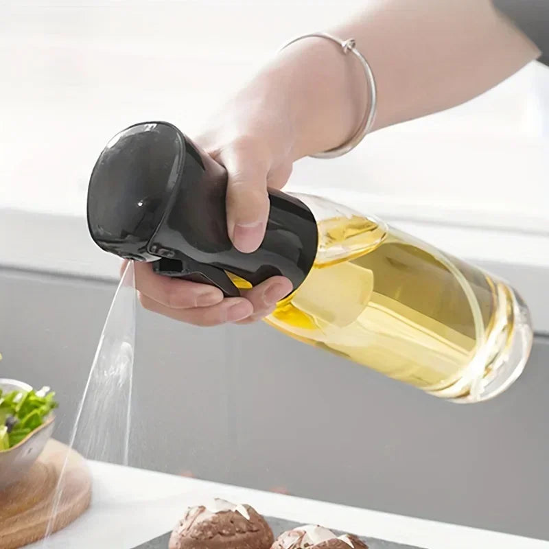 Frasco Spray de Óleo 200/300/500ml — Azeite, Vinagre e Molho de Soja | Cozinha, Churrasco e Air Fryer