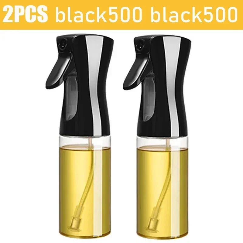 Frasco Spray de Óleo 200/300/500ml — Azeite, Vinagre e Molho de Soja | Cozinha, Churrasco e Air Fryer