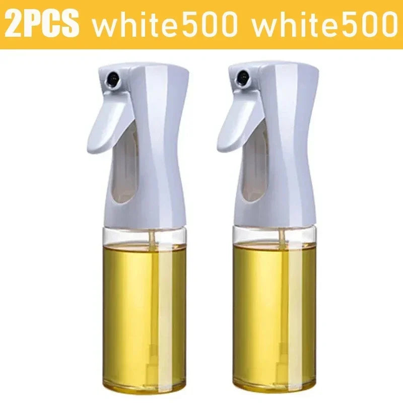 Frasco Spray de Óleo 200/300/500ml — Azeite, Vinagre e Molho de Soja | Cozinha, Churrasco e Air Fryer