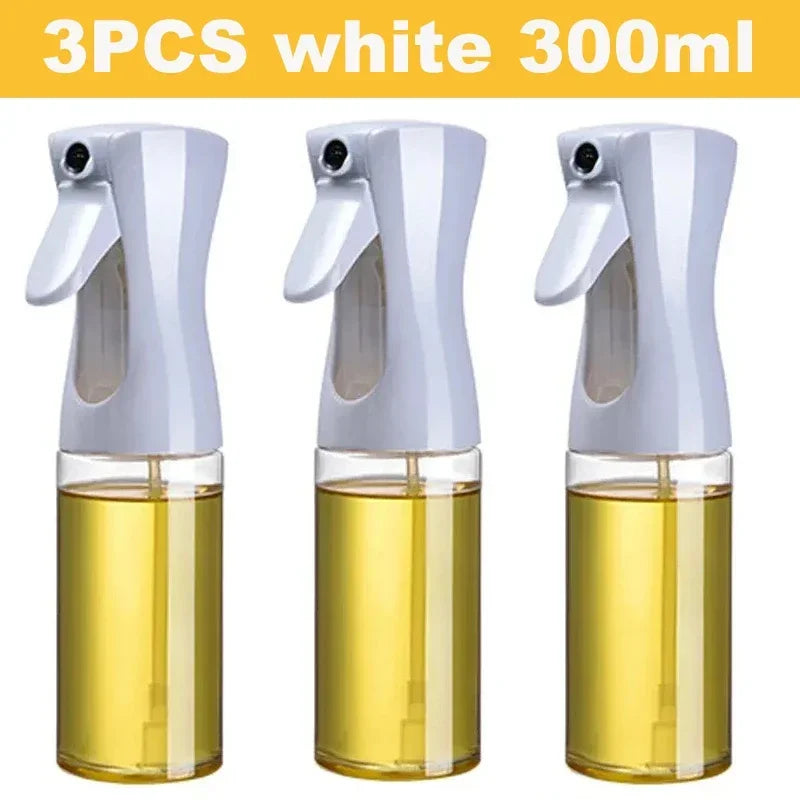 Frasco Spray de Óleo 200/300/500ml — Azeite, Vinagre e Molho de Soja | Cozinha, Churrasco e Air Fryer